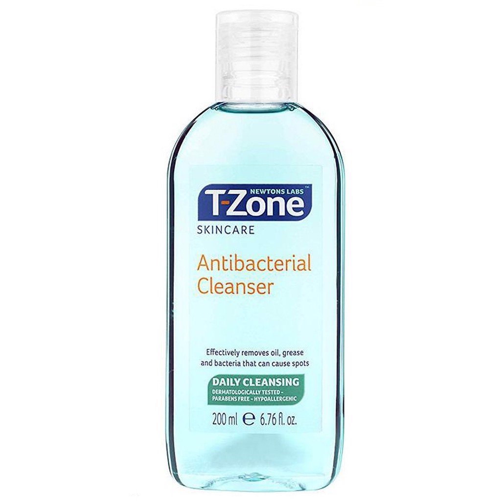 Nước Hoa Hồng Newtons Labs T-Zone Cho Da Dầu Mụn Clear Pore Antibacterial Cleanser 200ml