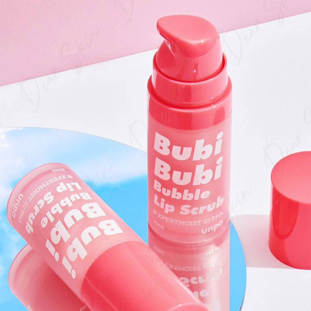 Tẩy Tế Bào Chết Sủi Bọt Cho Môi Unpa Bubi Bubi Bubble Lip Scrub 10ml