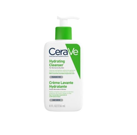 (xanh lá) Sữa rửa mặt CeraVe Hydrating Facial Cleanser 236ml_10