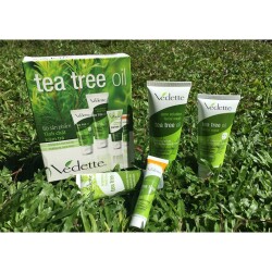 Bộ 04 sản phẩm dưỡng da, ngừa mụn tinh chất tràm trà *TEA TREE OIL* VEDETTE_13