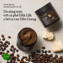 Cà phê Đắk lắk làm sạch da chết 200ml (Dak lak coffee body polish)_123