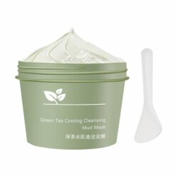 combo 2 hộp Mặt Nạ Trà Xanh Green Tea Cooling Cleansing Mud Mask 120g_12