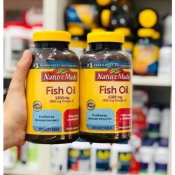Dầu Cá Nature Made Fish Oil Omega 3 1200mg Hộp 200 Viên_123