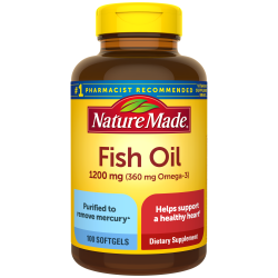Dầu Cá Nature Made Fish Oil Omega 3 1200mg Hộp 200 Viên_13
