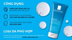 Gel Rửa Mặt La Roche-Posay Dành Cho Da Dầu, Nhạy Cảm 200ml Effaclar Purifying Foaming Gel For Oily Sensitive Skin_11