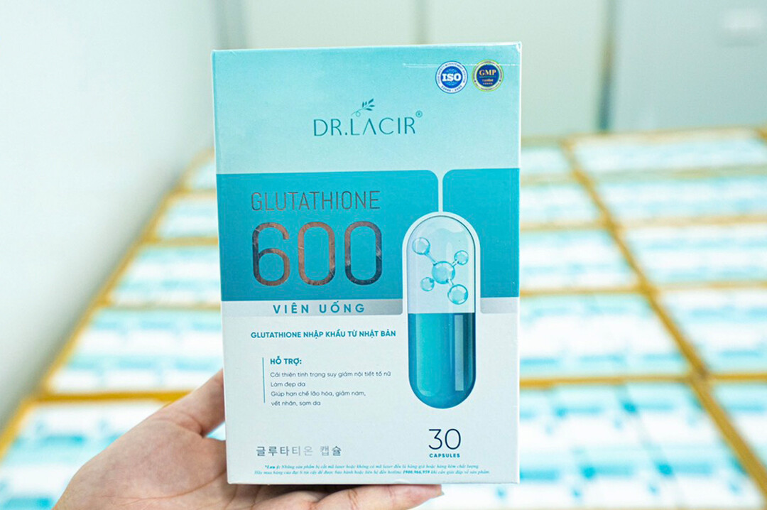 Glutathione 600 – Viên Uống Trắng Da 30 Viên