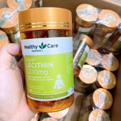 Healthy Care Lecithin 1200mg 100 Capsules - Tinh chất mầm đậu nành khôi phục chức năng sinh lý nữ_13