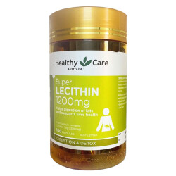 Healthy Care Lecithin 1200mg 100 Capsules - Tinh chất mầm đậu nành khôi phục chức năng sinh lý nữ_16