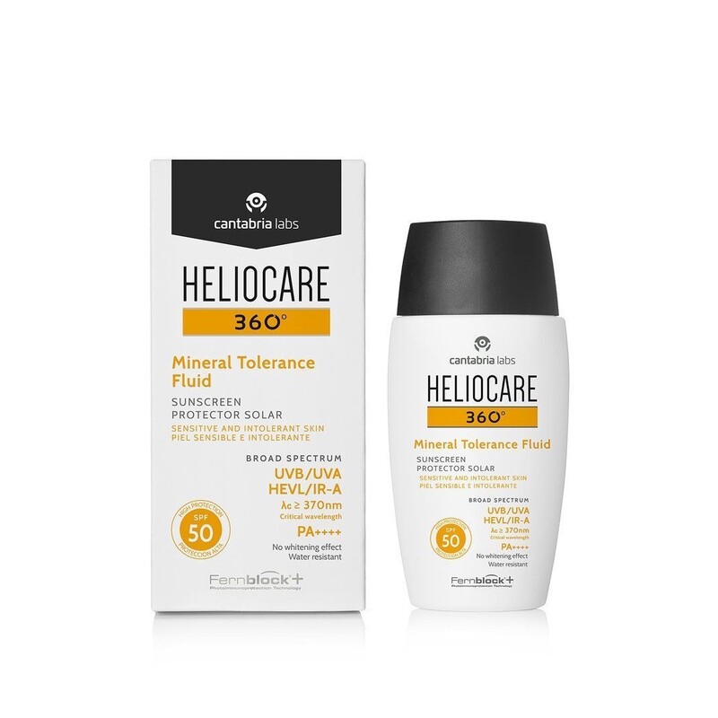 KEM CHỐNG NẮNG HELIOCARE 360 MINERAL TOLERANCE FLUID SUNSCREEN SPF50 PA++++ 50ML