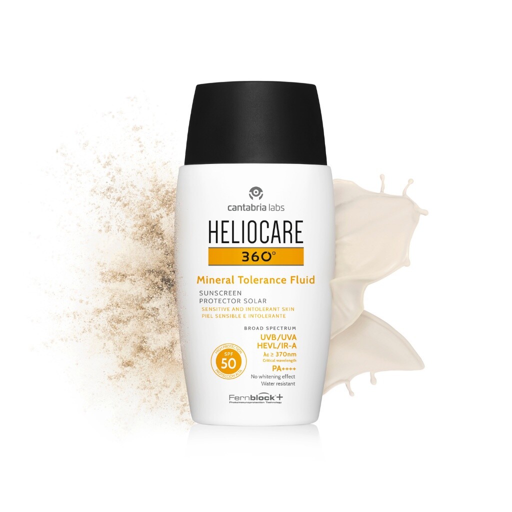 KEM CHỐNG NẮNG HELIOCARE 360 MINERAL TOLERANCE FLUID SUNSCREEN SPF50 PA++++ 50ML