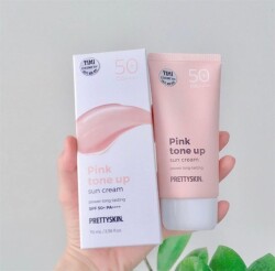 Kem Chống Nắng Nâng Tone Pretty Skin Pink Tone Up Cream SPF 50+ PA++++ 70ml_13