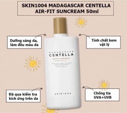 Kem chống nắng Skin1004 Madagascar Centella Air Fit Suncream Plus SPF50 50ml_16