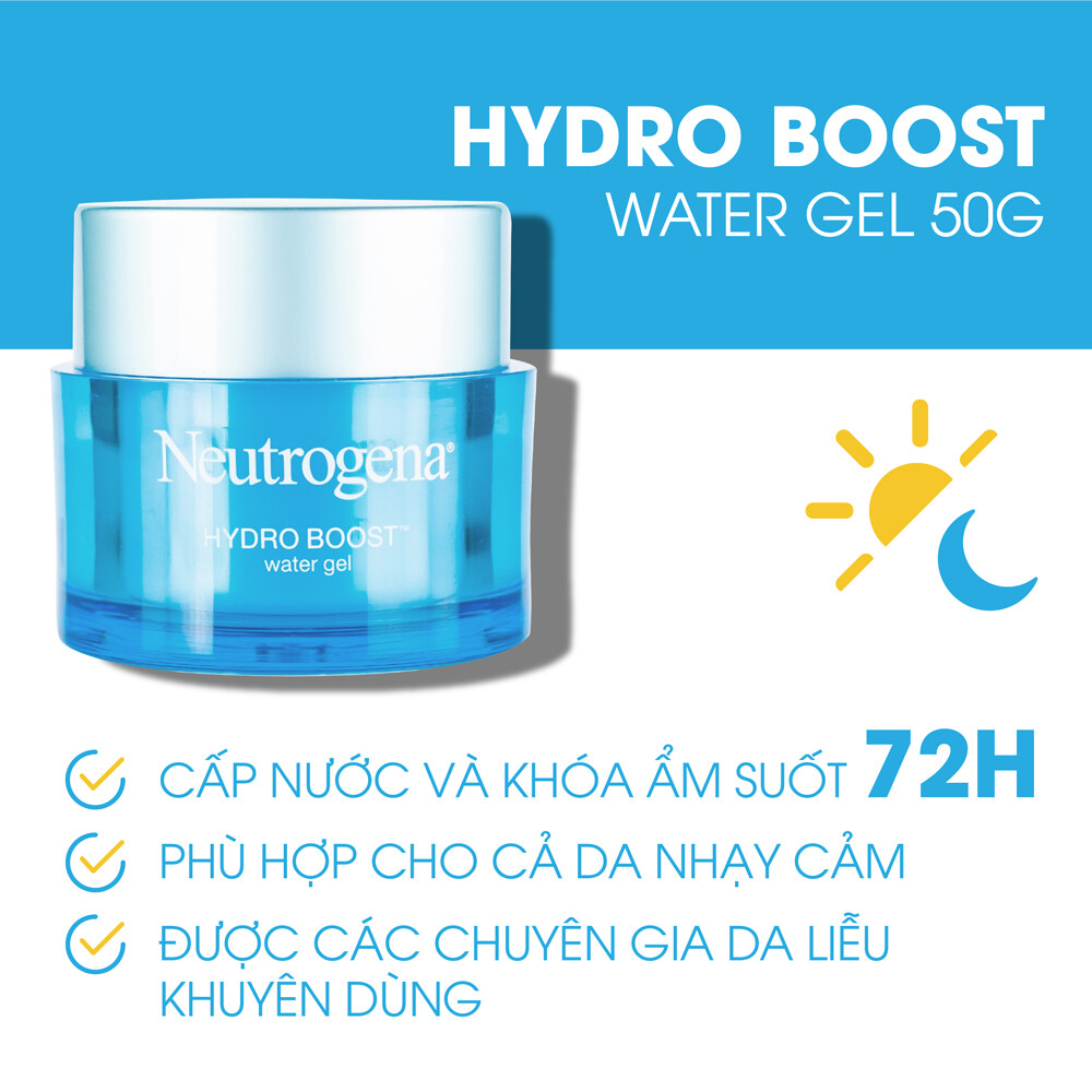 Kem Dưỡng Ẩm Neutrogena Cấp Nước Cho Da Dầu 50g Hydro Boost Water Gel