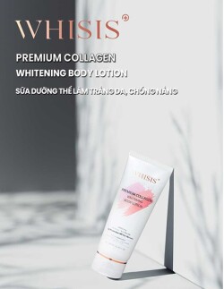 Kem dưỡng thể trắng da Whisis Premium Collagen Whitening Body Lotion 200ml_11
