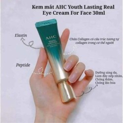 Kem Mắt AHC Xanh Ageless Real Eye Cream For Face 12ml_123