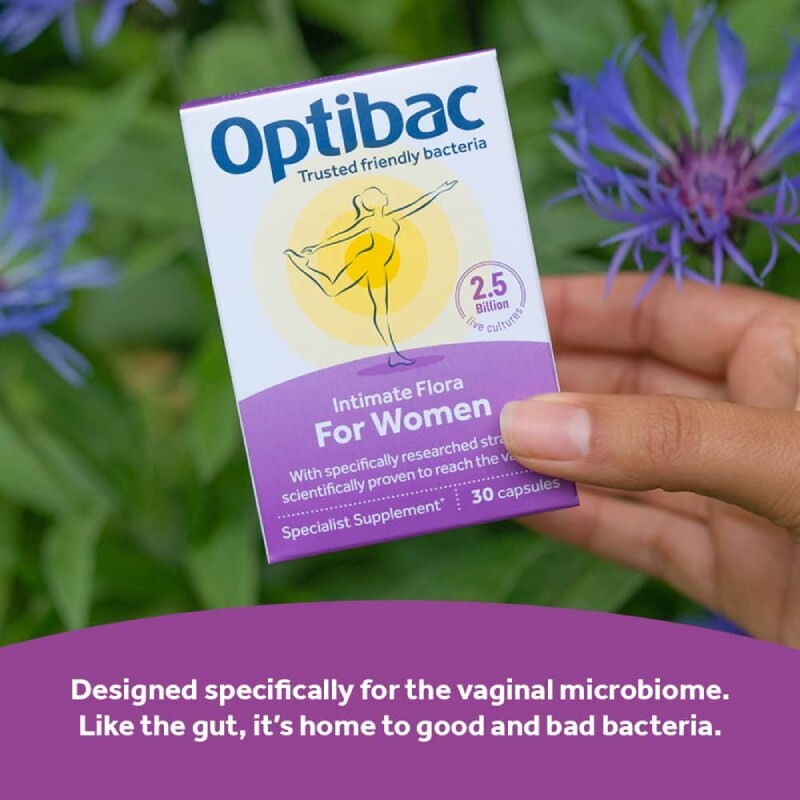 Men Vi Sinh Optibac Probiotics Tím Cho Phụ Nữ Của Anh, 30 viên