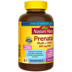 Nature Made Prenatal Multi + DHA - Vitamin Tổng Hợp Cho Bà Bầu Của Mỹ, 150 viên_12
