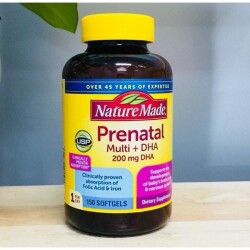 Nature Made Prenatal Multi + DHA - Vitamin Tổng Hợp Cho Bà Bầu Của Mỹ, 150 viên_13