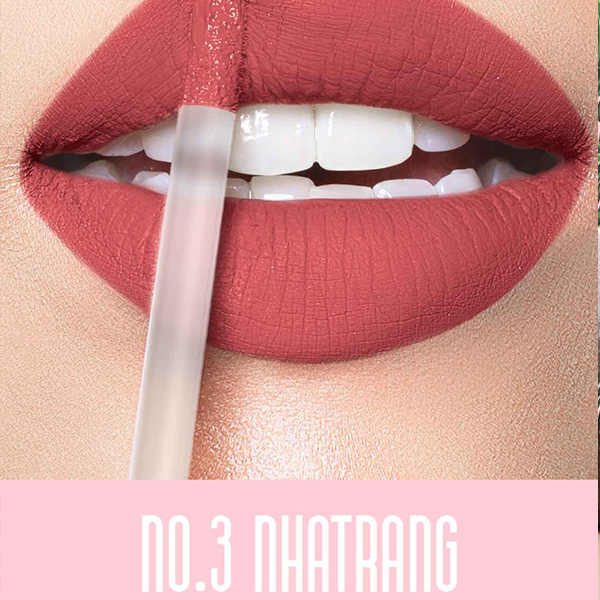 No.3 Nha Trang có sắc cam san hô - Màu Son Nhung Lì Sgirls By M.O.I Special Edition