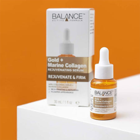 Serum Trẻ Hóa, Tái Tạo Da Balance Active Formula Gold Collagen Rejuvenating 30ml_10