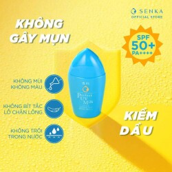 Sữa Chống Nắng Senka Dưỡng Ẩm Da SPF50/PA++++ 40ml Perfect UV Milk SPF50/PA++++_15