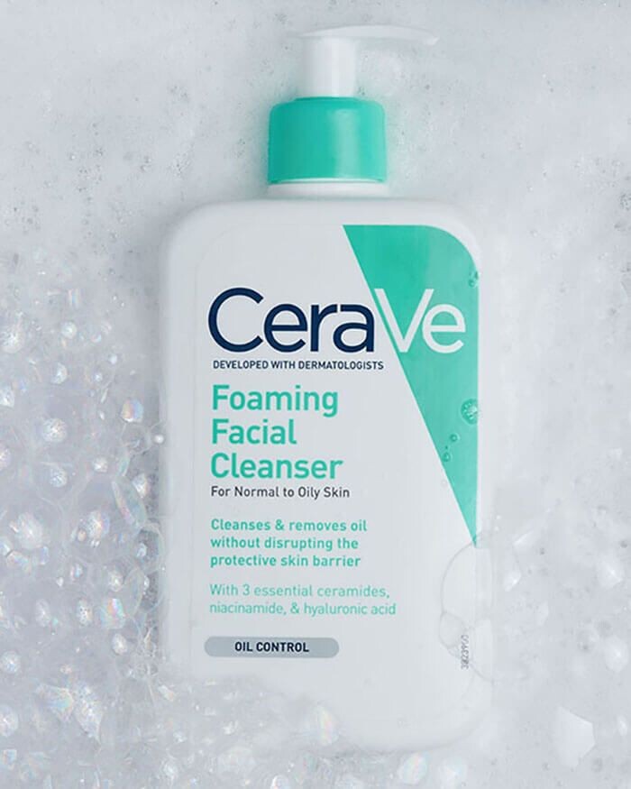 Sữa rửa mặt Cerave Foaming Facial Cleanser 355ml