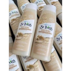 Sữa Tắm St.Ives Yến Mạch & Bơ Hạt Mỡ Dưỡng Ẩm Da 650ml Oatmeal & Shea Butter Soothing Body Wash_13