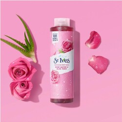 Sữa Tắm Tẩy Tế Bào Chết St.Ives Rose Water & Aloe Vera Body Wash 650ml_11