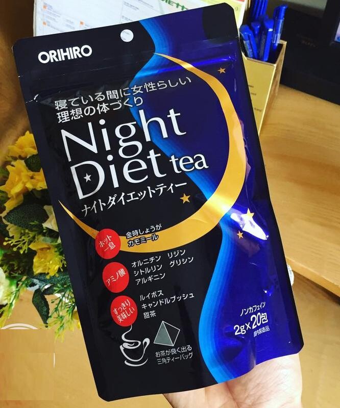 Trà Giảm Cân Orihiro Night Diet Tea Nổi Tiếng Tại Nhật Bản