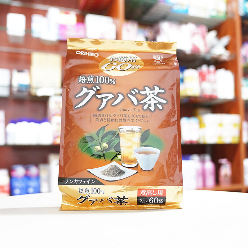 Trà lá ổi Orihiro 60 gói (Trà giảm cân Orihiro Guava Tea)
