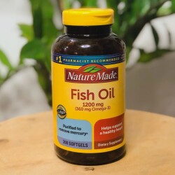 Viên Uống Dầu Cá Nature Made Fish Oil 1200mg (360 mg Omega-3) – 200 Viên_12