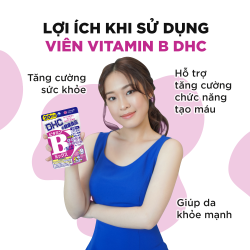 Viên uống vitamin B tổng hợp DHC Vitamin B Mix - 30 ngày (60 viên)_13