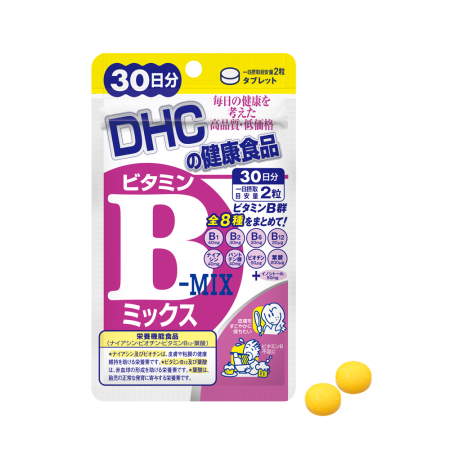 Viên uống vitamin B tổng hợp DHC Vitamin B Mix - 30 ngày (60 viên)_10