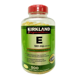 Viên Uống Vitamin E Kirkland 400IU- Nắp Đỏ 500 Viên_12