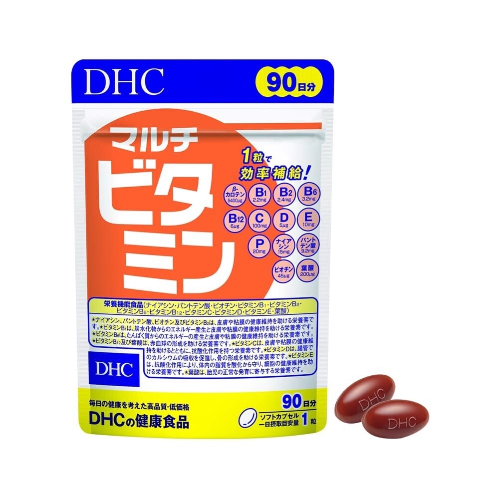 Viên uống vitamin tổng hợp DHC Multi Vitamins 90 Ngày